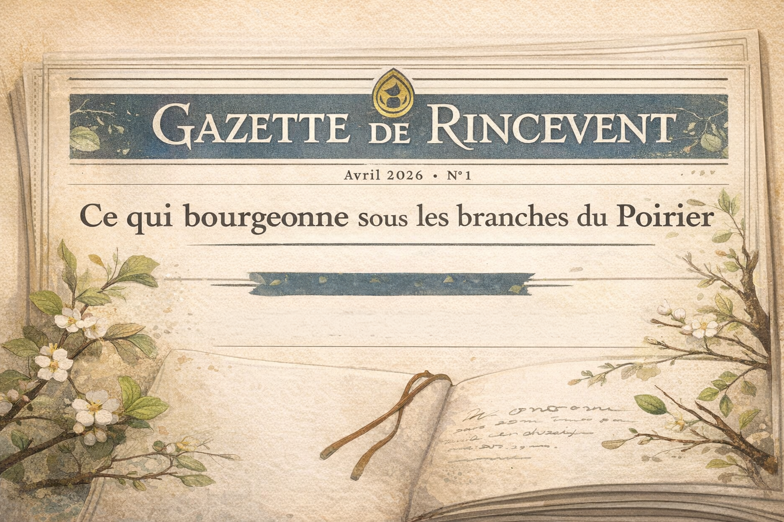 Gazette de Rincevent - Avril 2026  ·  N° 1